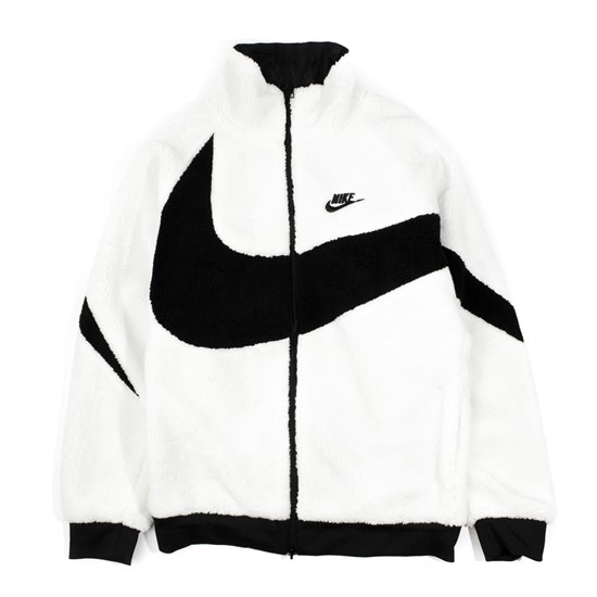 Куртка Nike Fleece Big Swoosh, White - фото 45059