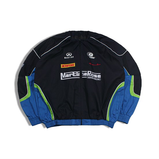 Куртка Мотоциклетная Martine Rose, Black / Blue - фото 49939