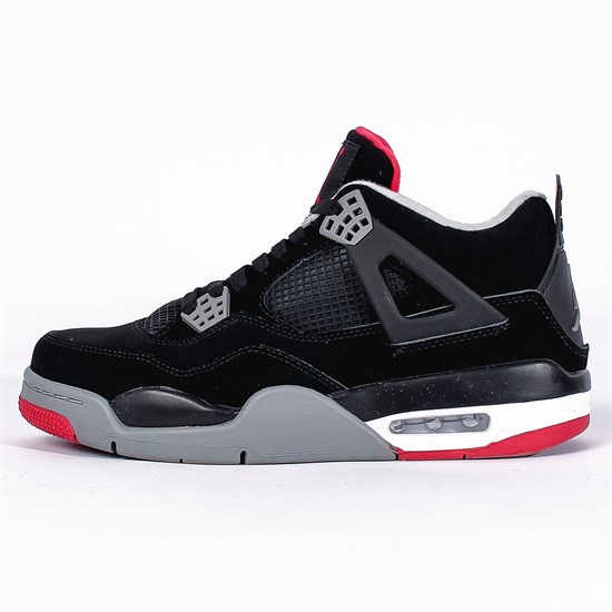 Кроссовки Nike Air Jordan 4, Bred - фото 5117
