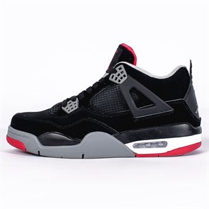 Кроссовки Nike Air Jordan 4, Bred - фото 30099