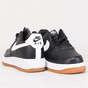 Кроссовки Nike Air Force 1 Low, Black White Gum - фото 32036