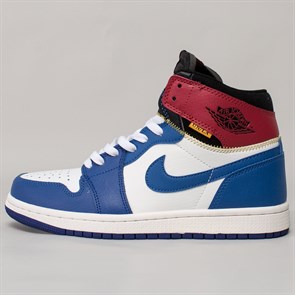 Кроссовки Nike Jordan 1 Retro High, Union Los Angeles Blue Toe - фото 34628