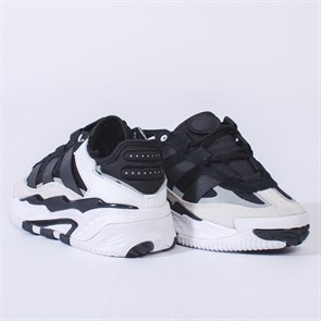 Кроссовки Adidas Niteball*, Black White - фото 35310