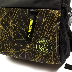 Рюкзак Jordan PSG Essentials Pack, Black / Yellow - фото 36454