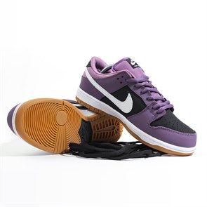 Кеды Nike SB Dunk Low, Purple / Black / White - фото 37549