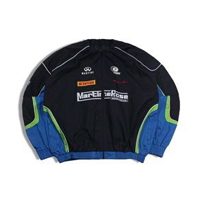 Куртка Мотоциклетная Martine Rose, Black / Blue - фото 39810