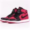 Кроссовки Nike Air Jordan 1 Retro High, Black Red - фото 30082