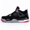 Кроссовки Nike Air Jordan 4, Bred - фото 42084