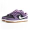 Кеды Nike SB Dunk Low, Purple / Black / White - фото 45029