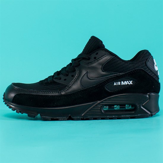 Кроссовки Nike Air Max 90 SE, Triple Black - фото 12486