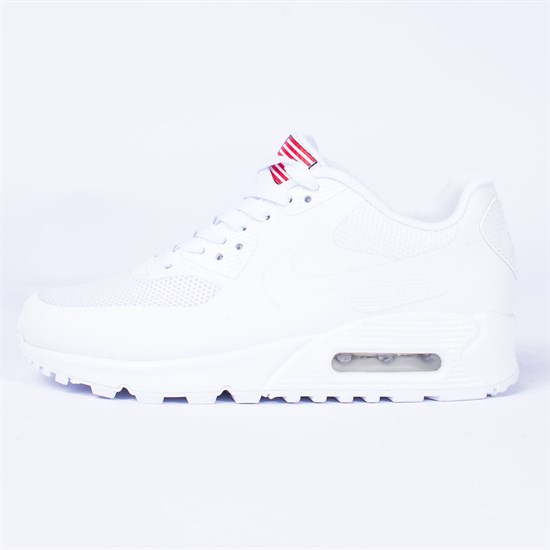 Кроссовки Nike Air Max 90 Hyperfuse, Independence Day White - фото 12503