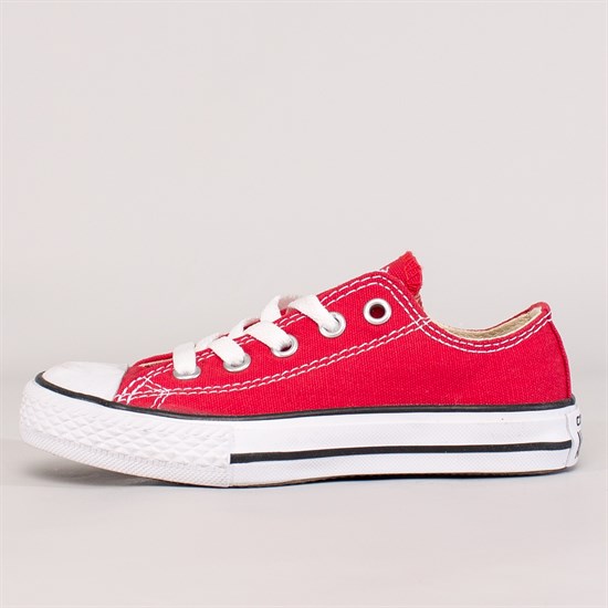 Кеды Converse Chuck Taylor All Star Leather Low-Top Kids, Red - фото 7471