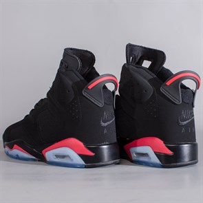 Кроссовки Nike Air Jordan 6 Retro, Black Infrared - фото 16685