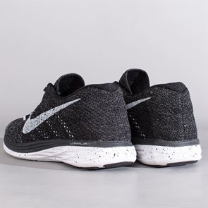 Кроссовки Nike Flyknit Lunar3, Black Grey - фото 30040