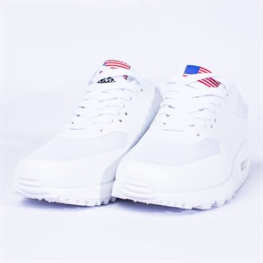 Кроссовки Nike Air Max 90 Hyperfuse, Independence Day White - фото 30905