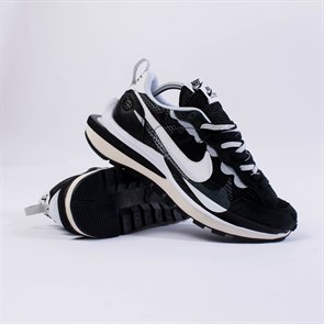 Кроссовки Nike Vaporwaffle Sacai, Black White - фото 32905