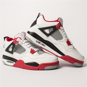 Кроссовки Nike Air Jordan 4 Retro, Fire Red - фото 33022