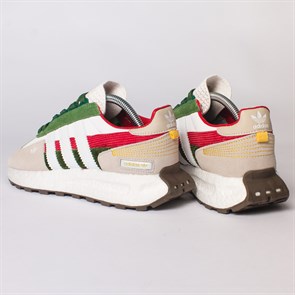 Кроссовки Adidas Retropy E5, Beige Red Green - фото 34358