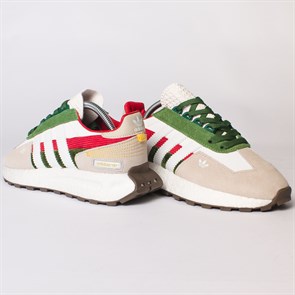 Кроссовки Adidas Retropy E5, Beige Red Green - фото 34359