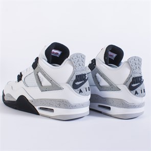 Кроссовки Nike Air Jordan 4, White Cement - фото 34609