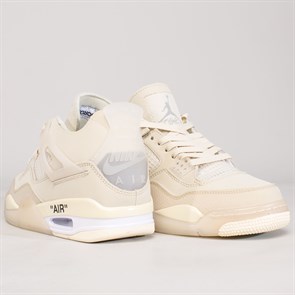 Кроссовки Nike Air Jordan 4* Retro, Off-White Sail - фото 35221