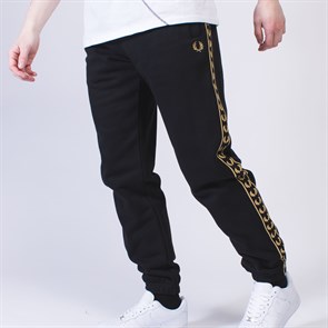 Штаны Fred Perry, Black / Gold - фото 35870