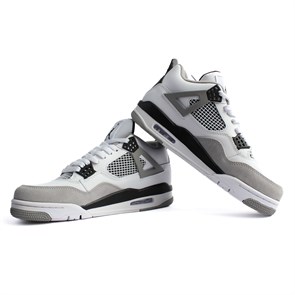 Кроссовки Nike Air Jordan 4, Military Black - фото 36494
