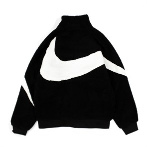 Куртка Nike Fleece Big Swoosh, Black - фото 37058