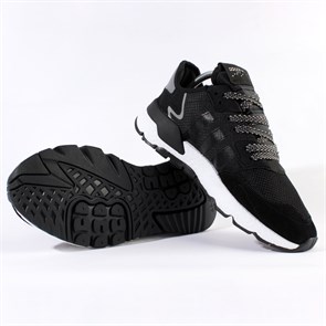 Кроссовки Adidas Nite Jogger, Core Black White - фото 37590