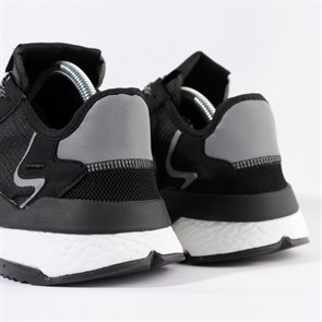 Кроссовки Adidas Nite Jogger, Core Black White - фото 37591