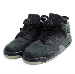 Кроссовки Nike Air Jordan 4, Kaws Black - фото 37626