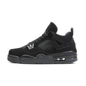 Кроссовки Nike Air Jordan 4, Black Cat (2020) - фото 39423