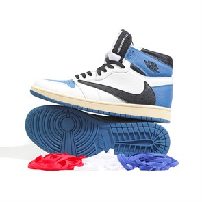 Кроссовки Nike Air Jordan 1 High OG SP, Fragment x Travis Scott (MP) - фото 39638