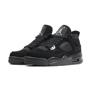 Кроссовки Nike Air Jordan 4, Black Cat (2020) (MP) - фото 39725