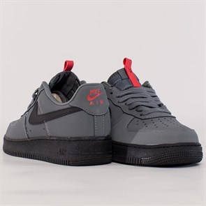 Кроссовки Nike Air Force 1 Low, Grey Black - фото 5031
