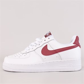 Кроссовки Nike Air Force 1 Low, White Noble Red - фото 6559