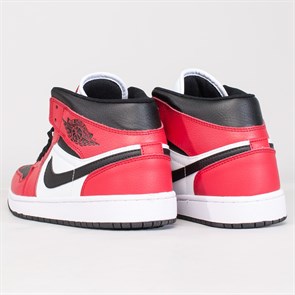 Кроссовки Nike Air Jordan 1 Mid, Chicago Toe - фото 6782