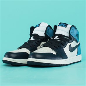 Кроссовки Nike Air Jordan 1 High, Obsidian UNC - фото 6928