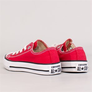 Кеды Converse Chuck Taylor All Star Leather Low-Top Kids, Red - фото 7474