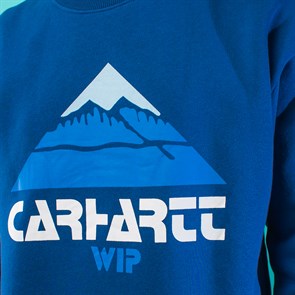 Свитшот Carhartt, Синий Горы - фото 9346