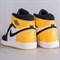 Кроссовки Nike Air Jordan 1 Mid, Yellow Toe Black - фото 16707