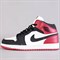 Кроссовки Nike Jordan* 1 Retro, Black Toe - фото 20086