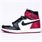Кроссовки Nike Air Jordan 1 Retro, Black Toe - фото 30076