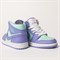 Кроссовки Nike Jordan 1 Mid, Purple Aqua - фото 32948