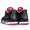 Кроссовки Nike Air Jordan 4, Bred - фото 5119
