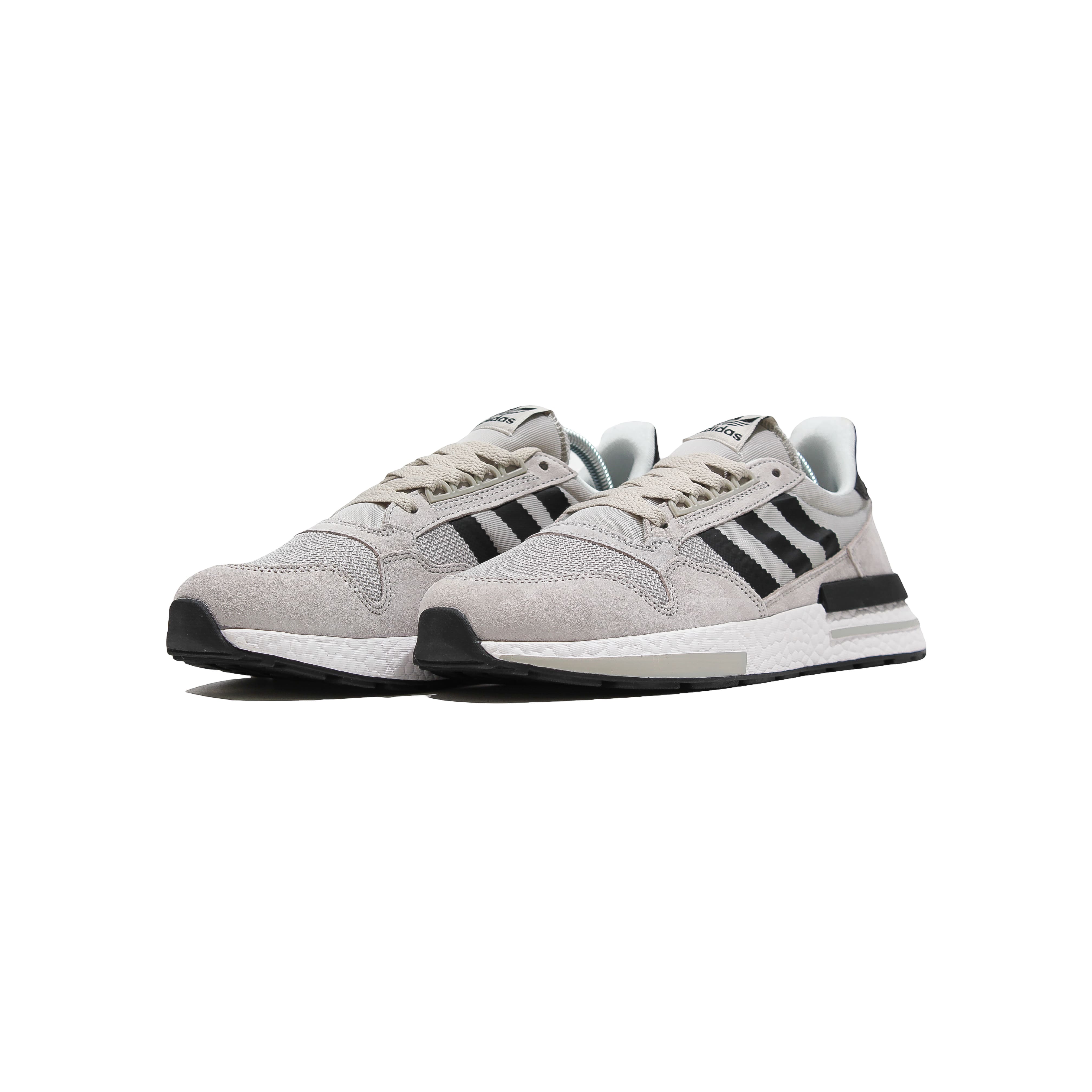 Кроссовки Adidas ZX 500 RM, Grey Black White купить в Новосибирске