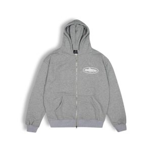 Толстовка Corteiz Allstarz Zip, Grey